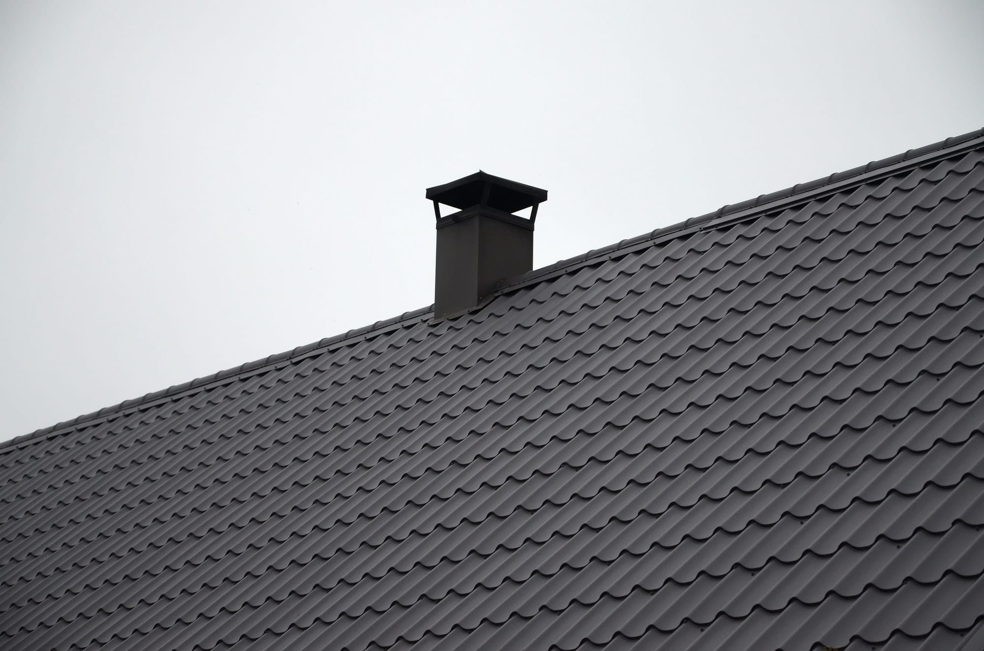 modern brown roof made of metal corrugated metal roof and metal 1